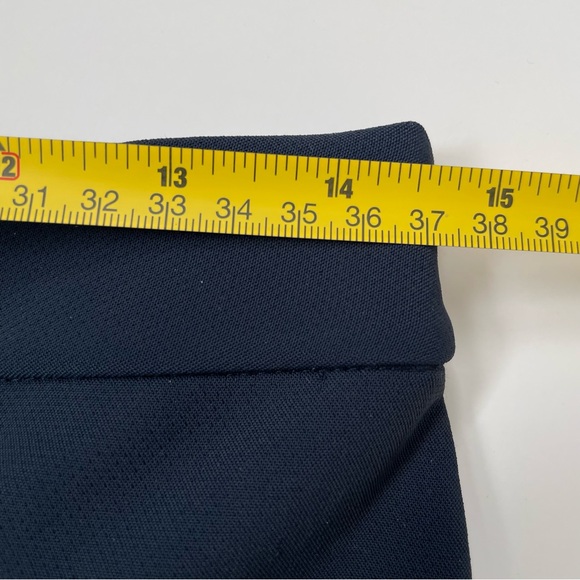 Jenni Kayne Slim Ankle Trouser Pants Navy Side Zip Size 8 - Picture 12 of 14